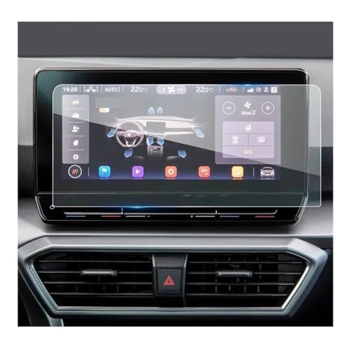Protecteur d'écran de navigation Cupra Formentor et Leon MK4 10 pouces, lot de 2