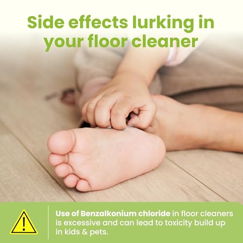Image of Koparo Natural Disinfectant Surface & Floor Cleaning Liquid | 3 Litre | Plant-Based Non-Toxic Germ Kill Formula | Lime and Lemongrass Freshness | Safer Than Phenyl | Kids Safe & Pet Friendly