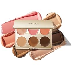 ICONIC LONDON Multi-Use Cream Blush, Bronze and Highlight Palette | Cruelty-Free, Vegan Makeup