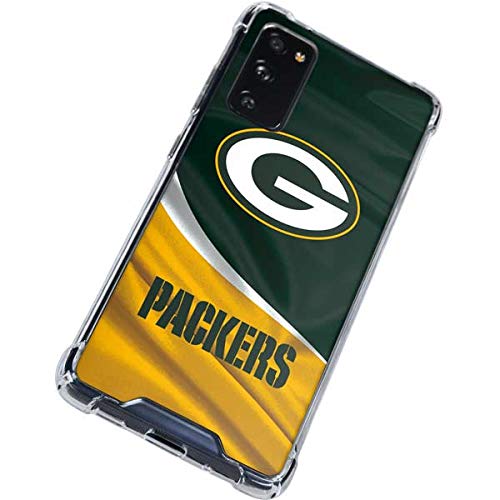 Skinit Clear Phone Case Compatible with Galaxy S20 FE - Officially Licensed NFL Green Bay Packers Design