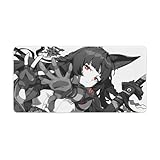 ゼンレスゾーンゼロ 星見雅 ゲーミングマウスパッド サイズ 非スリップ加工 キャラクターイラスト印刷 滑り止め 大型マウスパッド