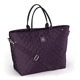 eskadron tasche rosegoldene Beschläge Eskadron Heritage Tasche Glossy Shopper, Shoppingbag, Tragetasche, Umhängetasche Farbe deepberry