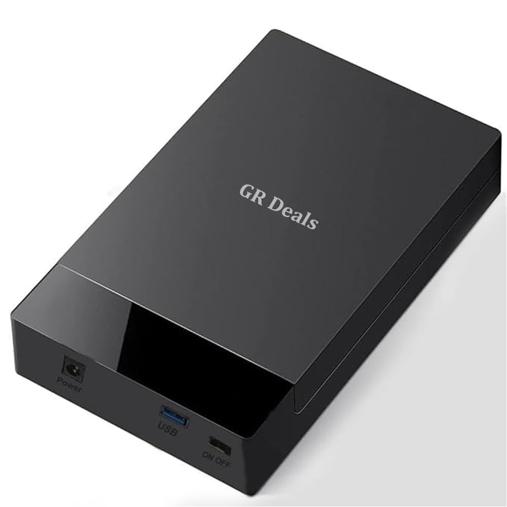 USB 2.0 | 2 in 1 HDD External Hard Disk USB case | 2 in 1 External Hard Drive Casing for 2.5 INCH & 3.5 INCH Sata Hard Drives Dual 2.5 inch and 3.5 inch HDD Enclosure.