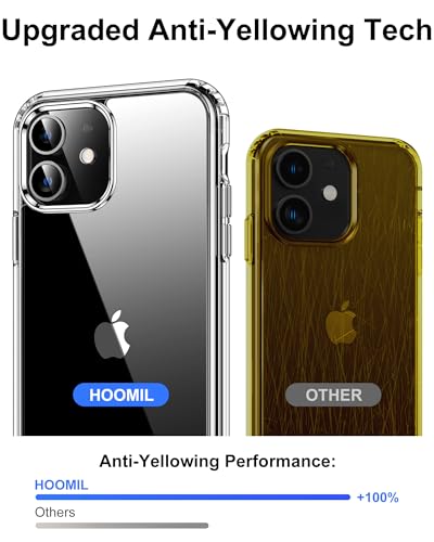 Image of HOOMIL Case for iPhone 11, Anti-Yellowing, Crystal Clear