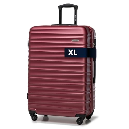 WITTCHEN Valise Grande Taille Valise de Voyage à roulettes Coque Rigide ABS 4 roulettes Spinner...