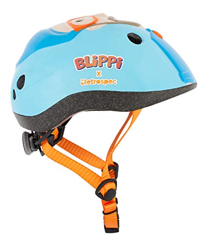 Retrospec Blippi Adjustable Child's Helmet, 48-52cm
