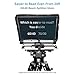 PROAIM Universal Ultra-Large Tablet Teleprompter Kit for DSLR/Video Camera. Adjustable 60/40 Beamsplitter with Hood. 15mm LWS Baseplate with 15mm Rods. 20' Reading Range (TP-ULTB-01)