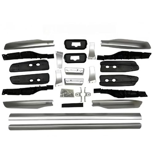 Barres de toit transversales Toyota Land Cruiser Prado 150 rail argent