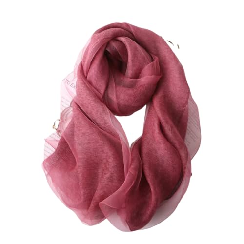 tincolia Double-Layer Mohair Wool Silk Scarf Mulberry with Cheongsam Shawl