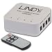 Produktbild LINDY 70416 - Audioumschalter Toslink SPDIF Digital 4 Port Remote