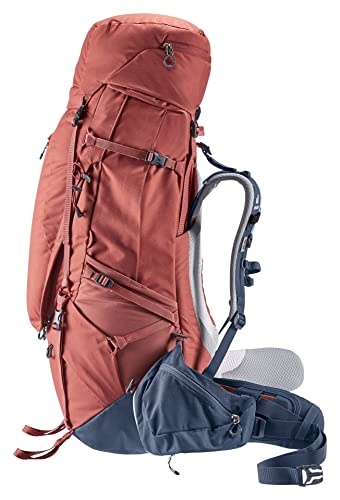 Deuter Aircontact X 70+15L Sl Women’s Fit Hiking Backpack, Redwood-Ink #TOP4