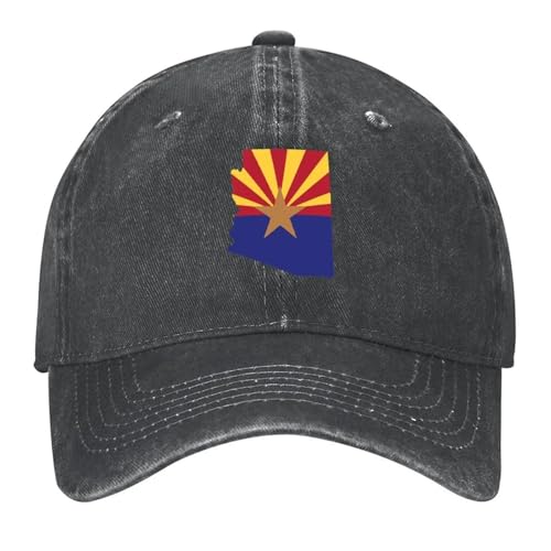 Casquette de baseball classique Arizona style routier militaire sport ajustable femme homme