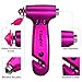 Yiader Window Breaker, 3-in-1 Emergency Escape Tool with seat Belt Cutter and Glass Breaker, Safety Emergency Car Escape Tool for Car, Electroplating Pink