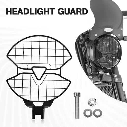 Grille protection phare Trident 660 évitez les bris d'optique - 4