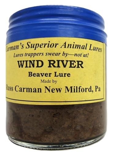 Wind River Beaver Lure by Russ Carman Large 4 Ounce Jar