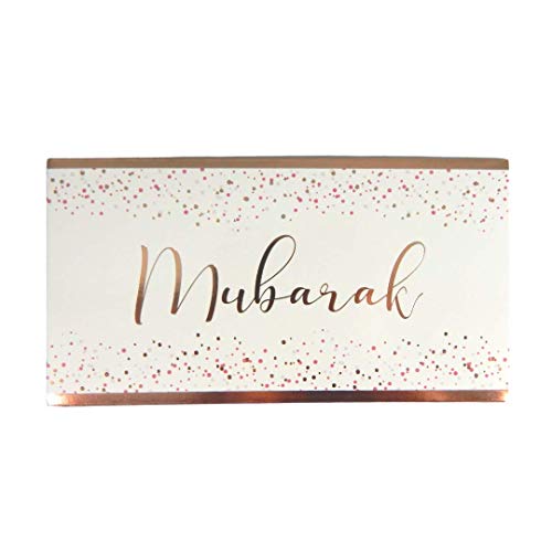 Paon Supplies Lot de 10 enveloppes à confettis Moubarak Cover