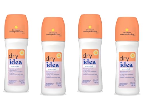 Dry Idea Roll-On Advanced Dry Antiperspirant & Deodorant, 72 HR,