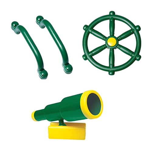 Baoblaze 4x Spielplatzgeräte Set Active Outdoor Pirate Teleskopsteuerung