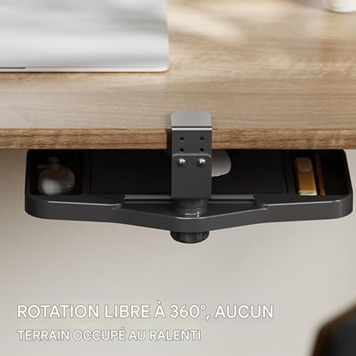 Organisateur de bureau à clipser réglable en acier robuste - 3