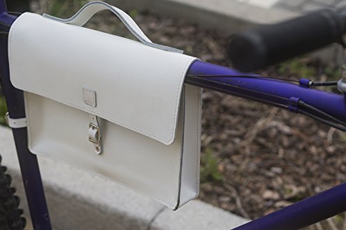Sacoche vélo cuir naturel London Craftwork pour vos trajets urbains quotidiens