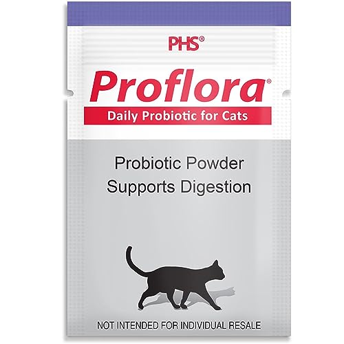 Proflora Probiotic For Cats - Healthy Digestion - Boost Immune System - Normal Bowel Function - Skin And Coat Health - Supplement For Gi Tract - 30 Servings #TOP2