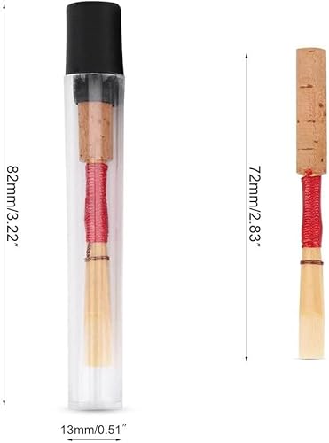 image for TUOREN 3Pcs Oboe Reed Medium Soft Oboe Reeds Handmade Oboe Reed for Be