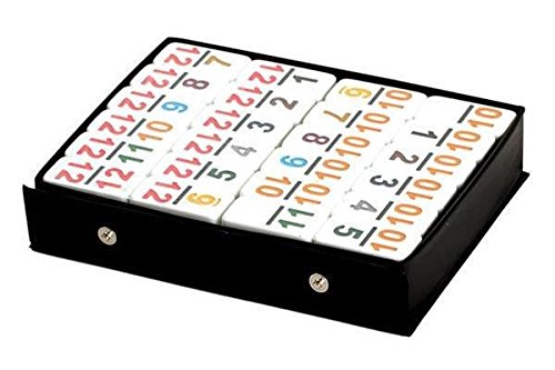 CHH Double 12 Professional Dominoe Set with Numeral Tiles