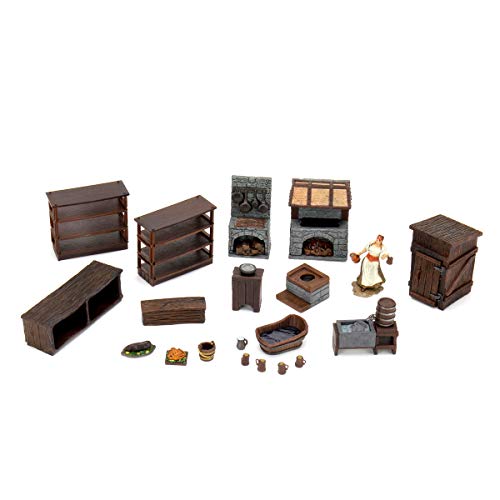 WizKids , Warlock Tiles: Accessory - Kitchen, 1 + Players, Ages 12+, 30 to 60 Minutes Playing Time – Bild 6