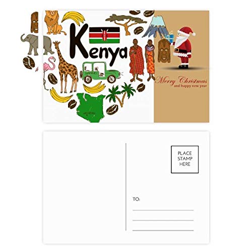 Cartes postales Love Heart pour accompagner vos cadeaux de mariage lot de 20