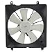 TRQ A/C Condenser Cooling Fan Assembly Compatible with 2015-2020 Acura TLX 2013-2017 Honda Accord HO3113136