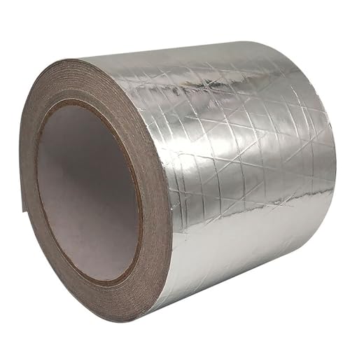 Ruban adhésif aluminium fibre de verre isolant thermique pour tuyau CVC et réparation métal