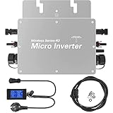 Inversor solar conectado a la red adecuado para panel solar 2X350W 36V (Vmp30-39V; Voc36-50V) Vmp = tensión de funcionamiento; Voc = tensión de reposo. Optimizado para módulos de alto rendimiento con 60 y 72 celdas. Cada ramal del MC4 no debe superar los 350 W