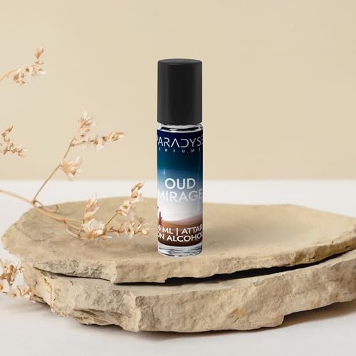 Image of Oud Mirage Attar | Non-Alcoholic Perfume Oil Roll on | Luxury Attar | Amber Oud Fragrance Perfume Oil | Strong & Long lasting Fragrance| 6 ml