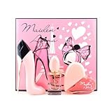 Cosalata High Heels Shoes 3 Piece Minis Fragrance samples Set perfumes for Women Combinations of Rose Vanilla Jasmine Scents Choice with Natural Mild & Non Each One is 30ml