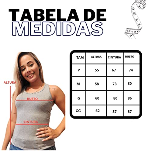 Regata Feminina Academia Decote Nadador Viscolycra Moda Fitness Práticas Esportivas Diárias Tamanho: