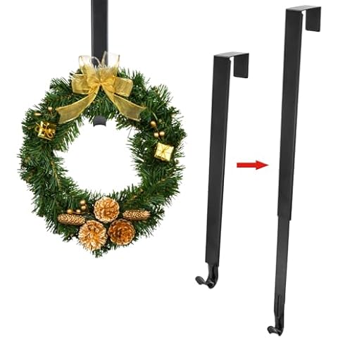 CHEERYMAGIC Adjustable Christmas Wreath Hanger Cover