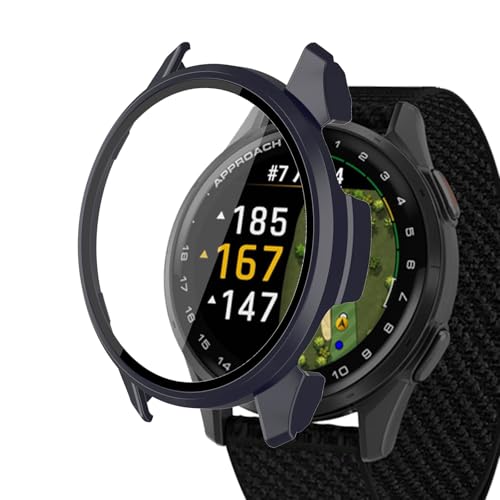 GARMIN Approach S50 �p �P�[�X �ی�J�o�[ �t���J�o�[�ی� �h�� ��̌^ �V�f�U�C�� 3D���p�G�b�W SpinoArmor �����^ �����ߗ� �S�ʕی� �����ȒP ���ϋv �ϏՌ� �����h�~ �Ή� GARMIN Approach S50 �J