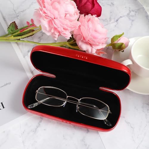 Image of Hifot Metal Eyeglass Case Hard Shell, Aluminum Spectacles Box Sunglasses Case for Men Women, Reading Glasses Holder
