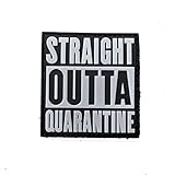 Straight Outta Quarantine Patch Glow Dark