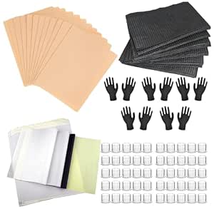 200 Stück Transparente Tattoo-Stifthüllen – Staubdicht, Hygienisch, Einweg-Kunststoff