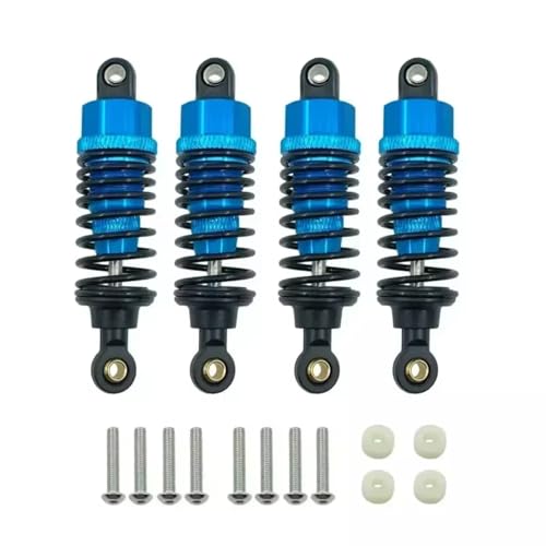 RC�V���b�N Compatible With Tamiya For TT02 TT02d M05 M06 1/10 RC�J�[�A�b�v�O���[�h�����A�N�Z�T���[�p�[�c�A���~�����V���b�N�A�u�\�[�o�[(Blue)