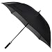 Rainlax Windproof Golf Umbrella 62 inch Oversize Canopy Automatic Open Large Outdoor Rain&Wind Repellent Sun Protection Umbrellas (Black)