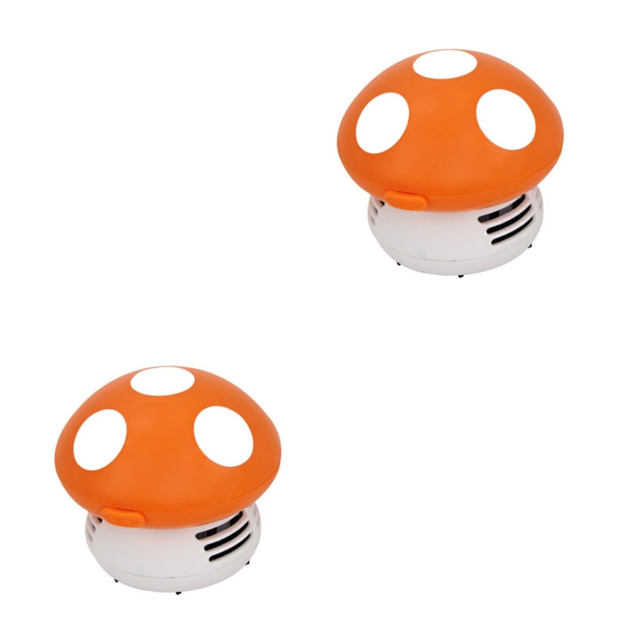 Alipis 2pezzi Mini Aspirapolvere Portatile Da Scrivania Ricaricabile Usb Per Pulire Polvere e Briciole Da Tavoli e Scrivanie Arancione