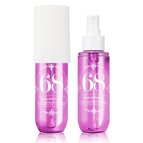 Perfume,Spray Corporal para Mujer,Body Splash Mujer,Spray Fragancia Larga Duración,Bruma Fragancia para Cabello y Cuerpo,Spray Corporal,Hidratante HidrataPiel,Perfume N° 68 para Mujer