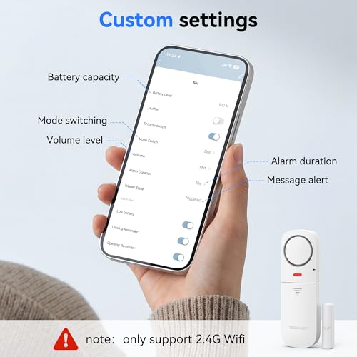 Smart Motion Sensor Door Alarm