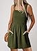 Dokotoo Womens Sleeveless Overalls Casual One Piece Jumpsuits for Women Stretchy Wide Leg Short Pant Rompers Loose Fit Jumpsuit with Pockets 2025 Fashion Small Moss Green