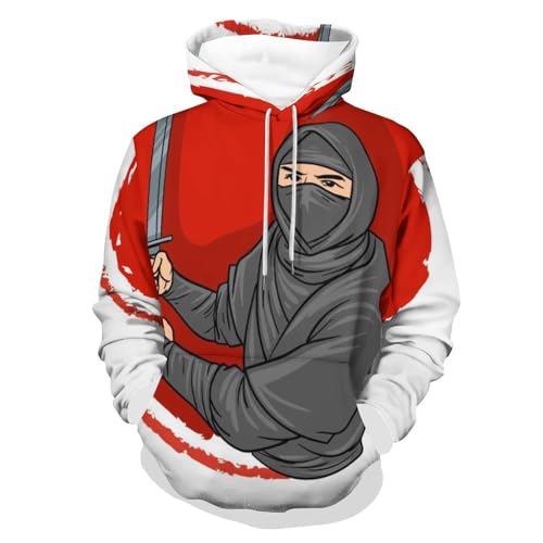 Hoody samouraï pull unisexe fini les sweats inconfortables avec cette coupe manche longue S