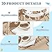 Aflyko Boys Bathing Suit Tops Sloth Fun Sun Shirt Comfy Simwear Relax Fit Summer Outfit Beach Lake Pool Cruise Rashguard Trip Present for Kids, 7-8T Multicoloured