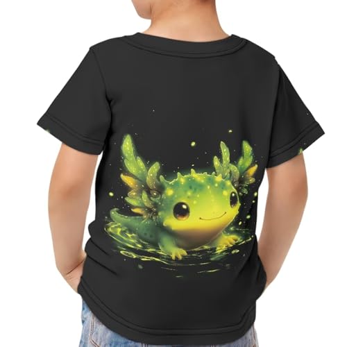 Belidome Kids T-Shirt Age 3-16 Sweatshirt Crewneck Short Sleeve Athletic Tops Tee3