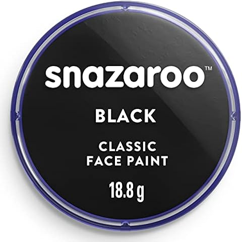 Snazaroo Classic Face and Body Paint, Black Cover